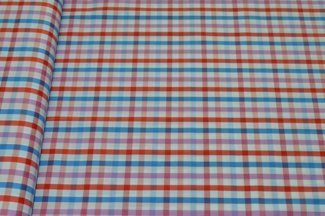 Vendita on line tessuto cotone elasticizzato scacco 4 - tessuti abbigliamento scacchi e scozzesi composizioni varie
