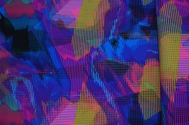 Vendita on line lycra stampa digital multicolor - tessuti arredo casa