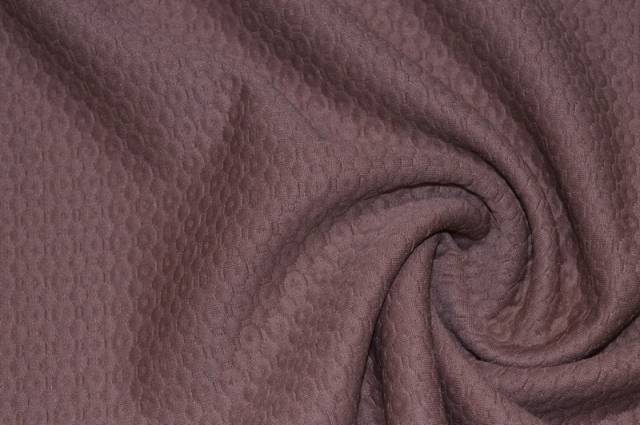 Vendita on line tessuto jersey operato cammello - tessuti abbigliamento magline / jersey/tessuto in