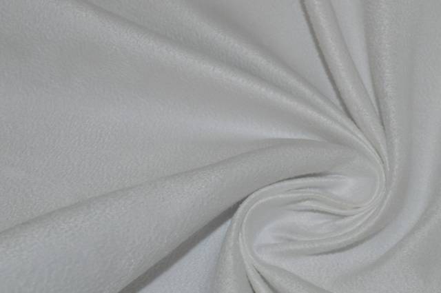 Vendita on line tessuto finto dainetto bianco - tessuti abbigliamento