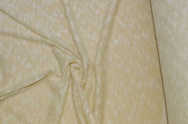 Vendita on line tessuto maglia lurex beige/oro - prodotti