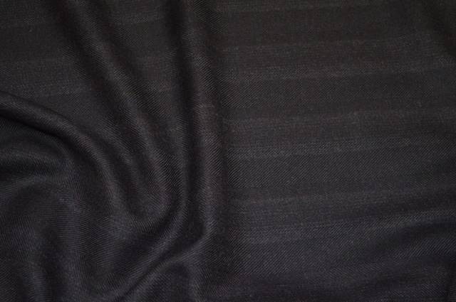 Vendita on line tessuto lana fasciata grigio scuro - tessuti abbigliamento lana