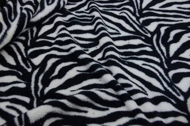 Vendita on line pile cinigliato zebrato - tessuti abbigliamento in pile pile fantasia