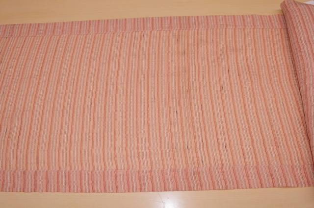 Vendita on line tessuto tendino rosso/arancio h50 - tessuti per tendine metraggio a vetro