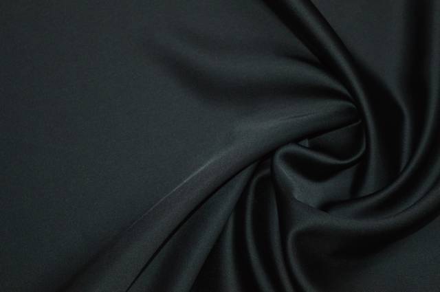 Vendita on line rasone elasticizzato nero - tessuti abbigliamento taffetas / rasi / shantung raso
