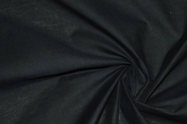 Vendita on line tela misto cotone leggera nera - tessuti abbigliamento