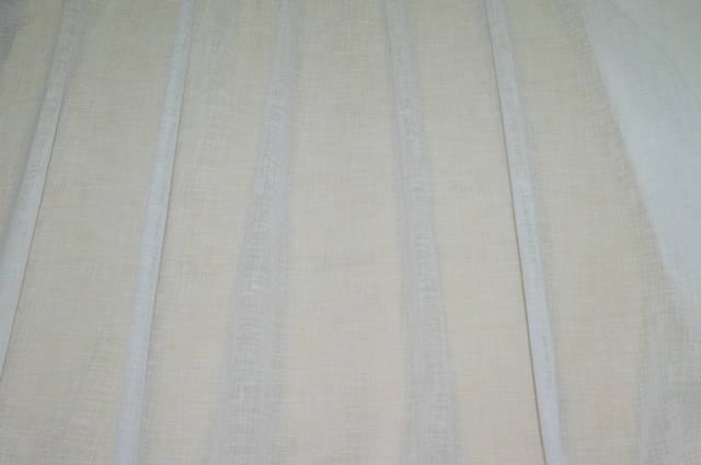 Vendita on line tessuto tenda ignifugo effetto lino bianco naturale - tessuti per