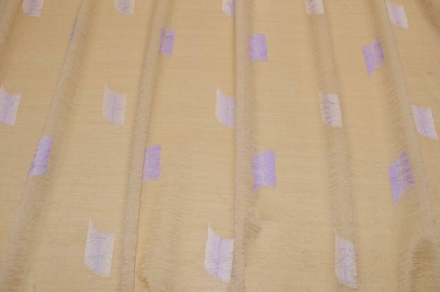 Vendita on line tessuto tenda stropicciato fantasia fil loupe geometrica lilla - tessuti per a metraggio classiche