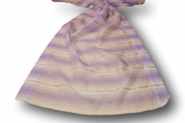 Vendita on line tessuto tenda sfumato lilla - tessuti per tendine metraggio a vetro larghezza cm 60