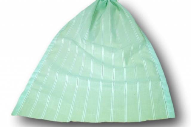 Vendita on line tendino misto lino verde pastello - tessuti per tendine metraggio a vetro larghezza cm 60