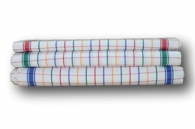 Vendita on line tessuto strofinacci scacco multicolor - tessuti arredo casa per tovaglie