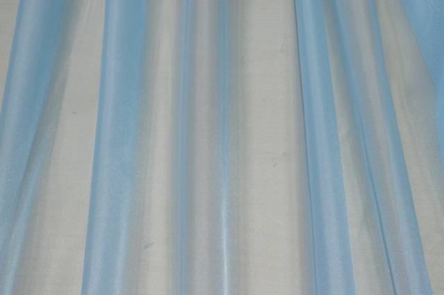 Vendita on line tessuto tenda velo unito nizza azzurro - tessuti per camerette bimbo
