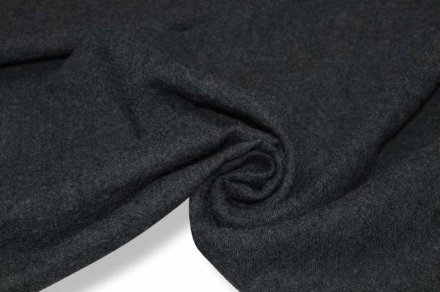 Vendita on line tessuto pura lana infeltrita grigia - tessuti abbigliamento lana