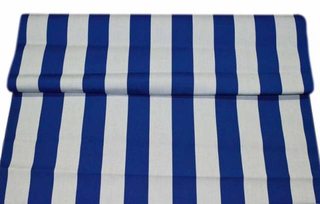 Vendita on line tenda sole taormina riga blu/blu melange cm 200 - tessuti per