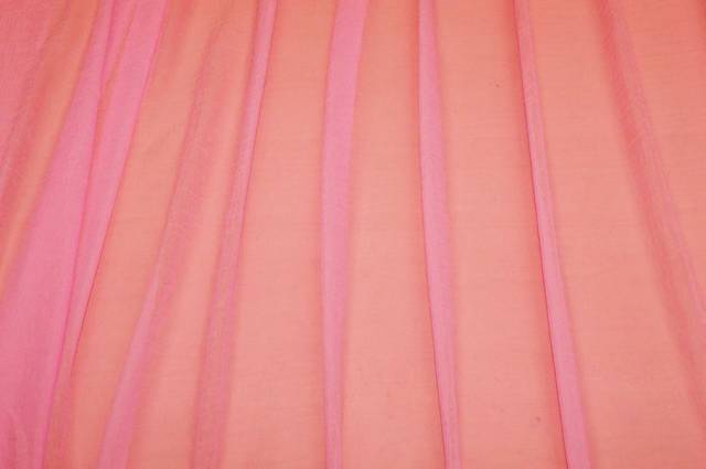 Vendita on line tessuto tenda effetto stropicciato rosa acceso - tessuti per a metraggio