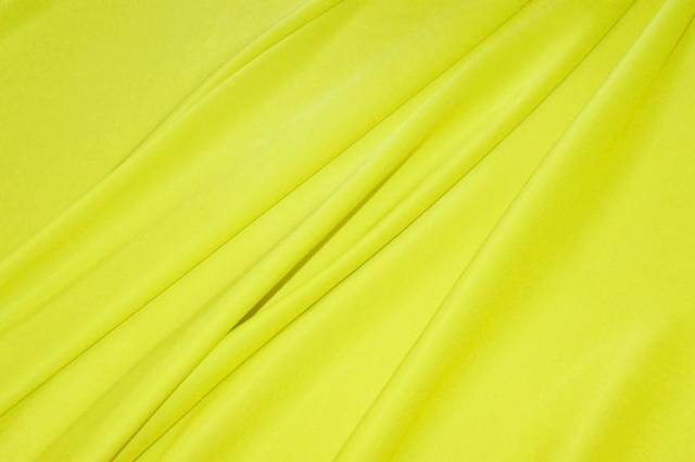 Vendita on line scampolo raso pura viscosa giallo flou - tessuti abbigliamento taffetas / rasi / shantung raso