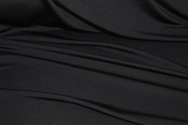 Vendita on line tessuto maglina pura viscosa nero - tessuti abbigliamento magline / jersey/tessuto in