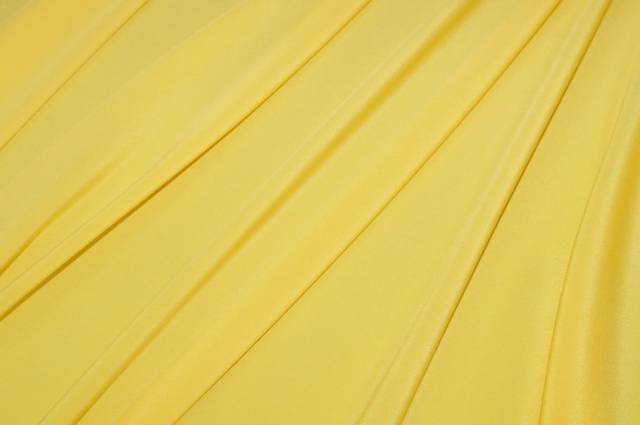 Vendita on line tessuto crepe de chine pura seta giallo - prodotti